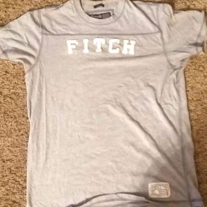 Men's XXL gray Abercrombie & Fitch t-shirt